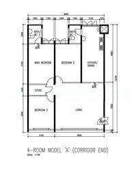 Blk 837 Tampines Palmwalk (Tampines), HDB 4 Rooms #591373421